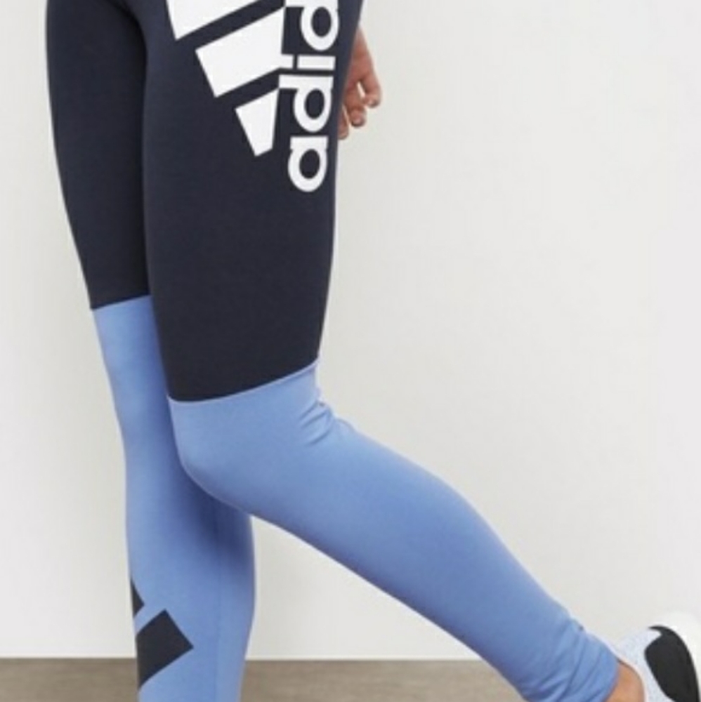 Adidas two-tone tights